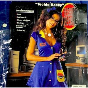 NEW WOMENS Techie Becky Costume size Small